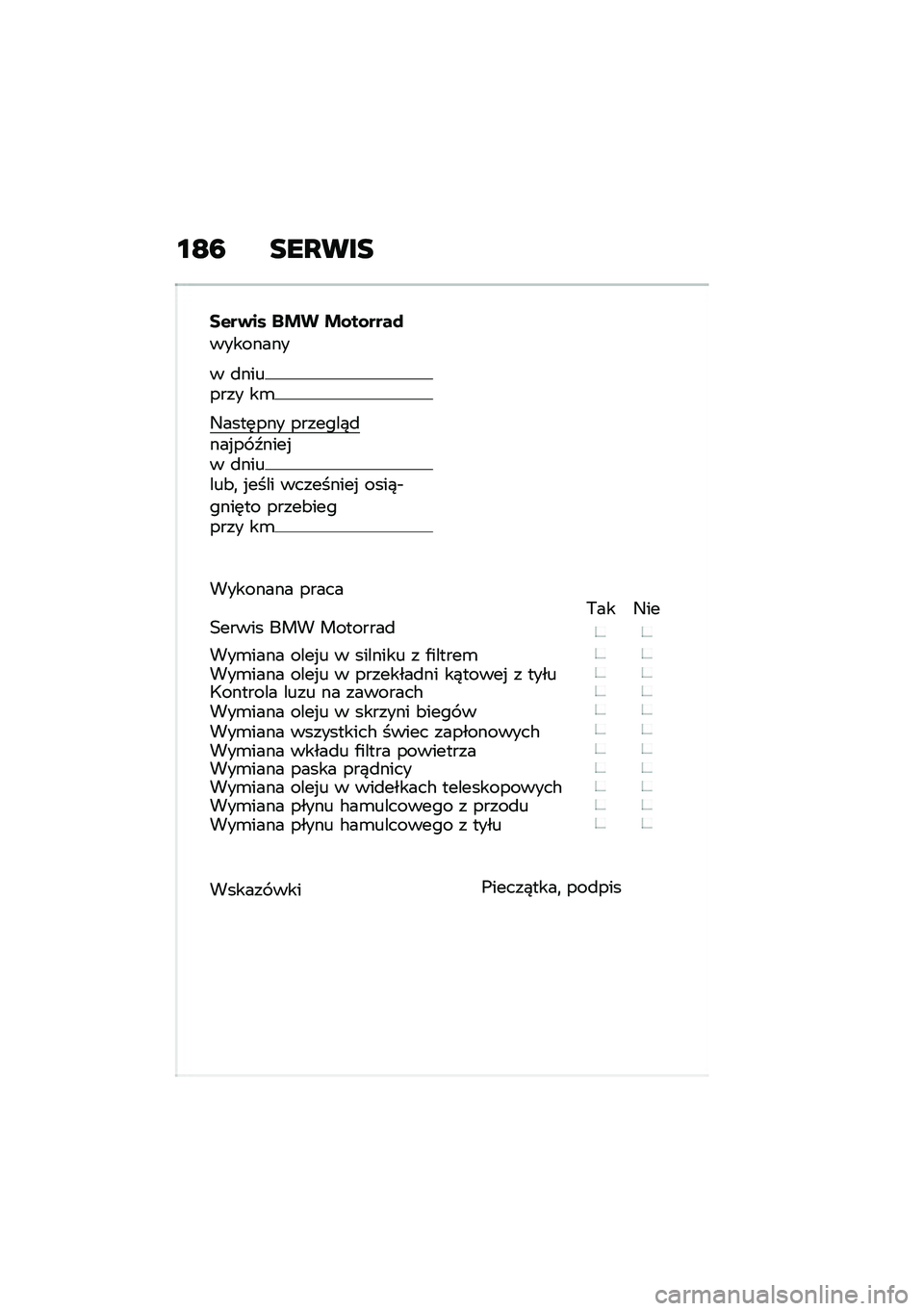 BMW MOTORRAD R NINE T 2021  Instrukcja obsługi (in Polish) �\f�E�7 ���P���
��$��)�� ��&� �&�\f��\f����
��������
� �
������� ��\b
�4����	��� �������)�
���%�� �>����%� �
������&�
 �%���� �������