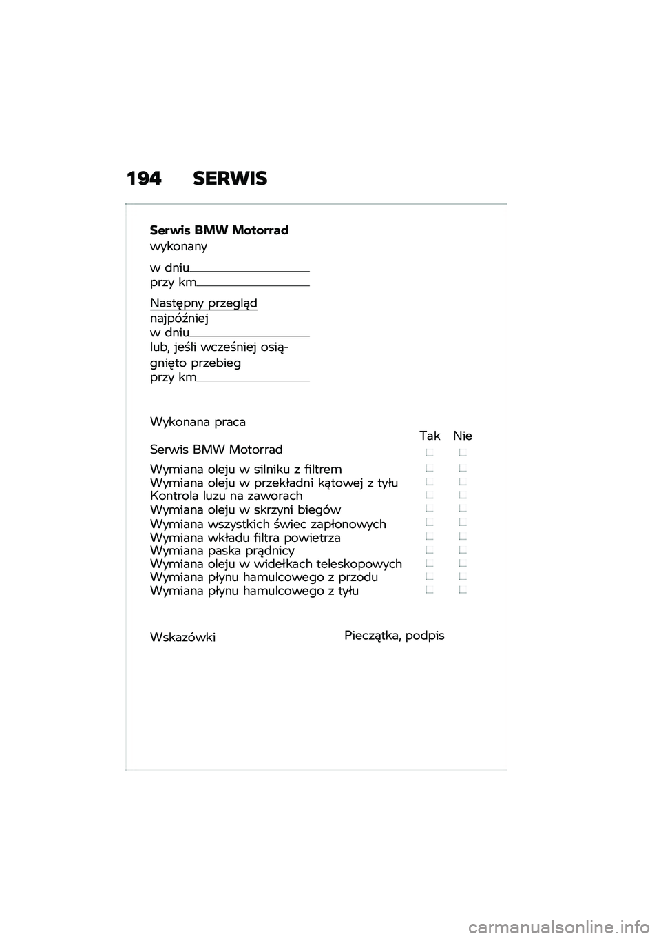 BMW MOTORRAD R NINE T 2021  Instrukcja obsługi (in Polish) �\f�G�" ���P���
��$��)�� ��&� �&�\f��\f����
��������
� �
������� ��\b
�4����	��� �������)�
���%�� �>����%� �
������&�
 �%���� �������