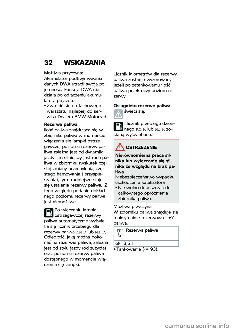 BMW MOTORRAD R NINE T 2021  Instrukcja obsługi (in Polish) �I� ���������
������� ����������C
�8���\b������ ���
�����\b�������
�����# �+��8 ������� ����%�) ���$�%��\b�����! �Y�����%� �+�