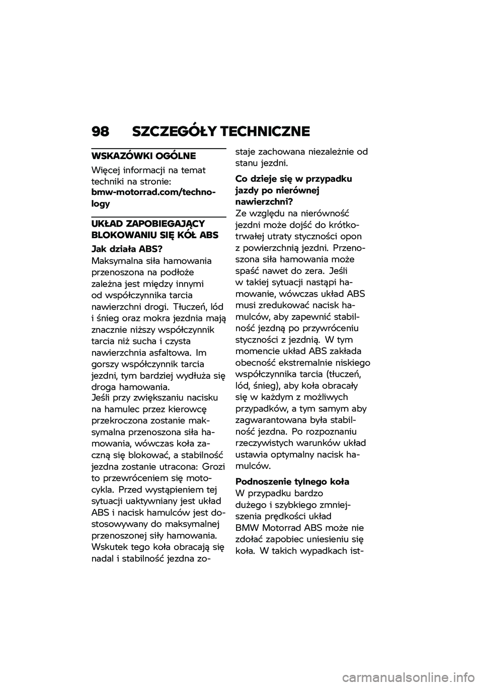 BMW MOTORRAD R NINE T 2020  Instrukcja obsługi (in Polish) �G�E ���?�����K�T ���?�R���?���
��������� ������
���	���% ���.���\b���%� �� ���\b������#���� �� ��������C�
�*�+�,�*�\f��\f����)�-�	�\f�
