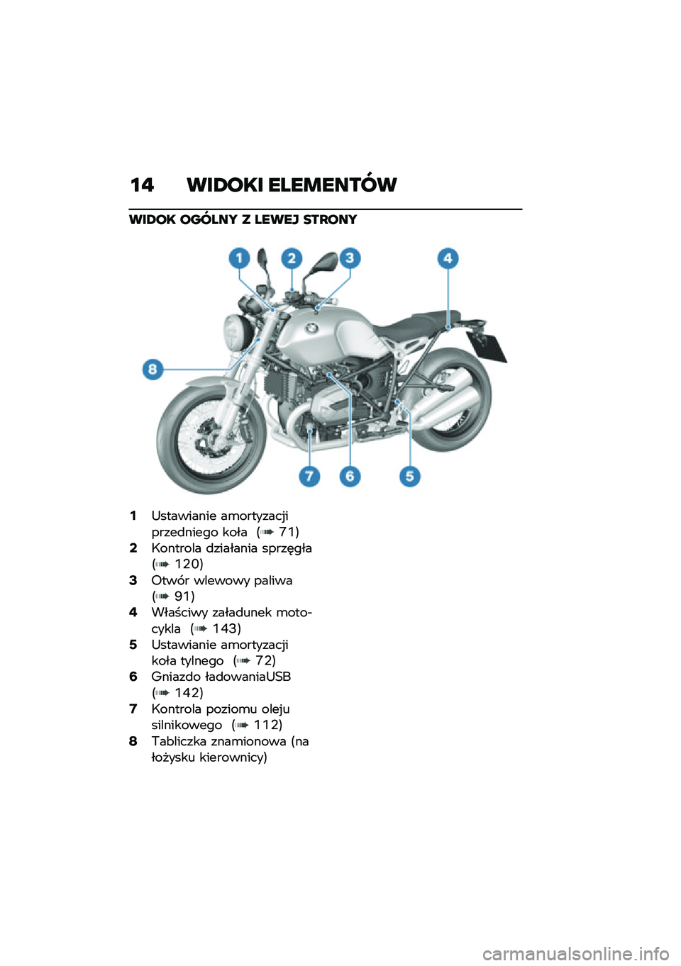 BMW MOTORRAD R NINE T 2020  Instrukcja obsługi (in Polish) �\f�" ���2��� ����\b�����
���2�� ������T � ����� ���Q���T
�8�9��������� ��\b��������%������
����� ���� �<�F�G�=�:�;������� �
���