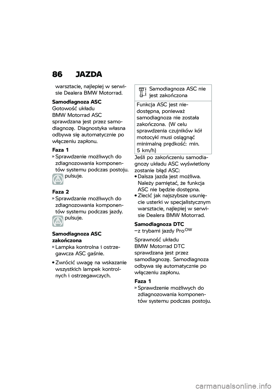BMW MOTORRAD R NINE T 2020  Instrukcja obsługi (in Polish) �E�7 ����2�
�����������
 ���%������% � ������$��� �+������ ��� ��������
�!
���*�\f�)�����\f�3� �!��
�2������� �����
���� �����