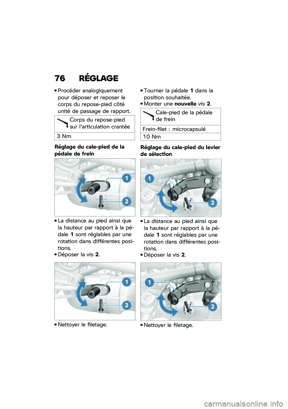BMW MOTORRAD R NINE T SCRAMBLER 2020  Livret de bord (in French) �9�4 �������
�@���
�\b��	� ������&�\f�%��	��	������ ��\b����	� �	� ��	����	� ��	�
���� �� ��	����	���\f�	� �
�7��\b���\f��\b ��	 ������&�	 �
