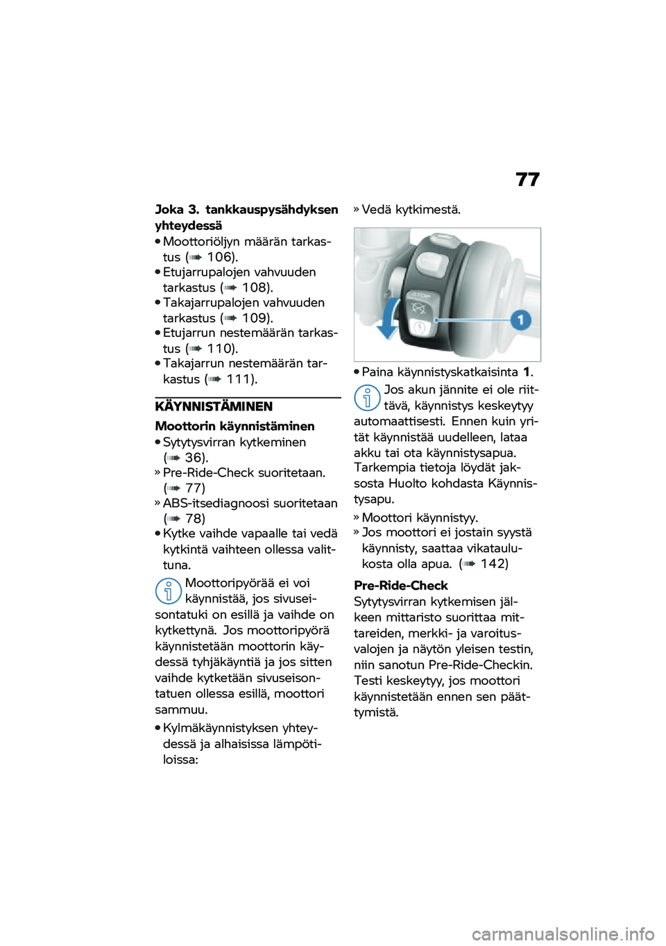 BMW MOTORRAD R NINE T SCRAMBLER 2020  Käsikirja (in Finnish) �9�9
�B��\b� �2�% ���#�\b�\b��+��"�	���\f��	�\b���#�	�\f���	�����
���������!�
�� � ��	�	��	� ��
���
����� �1�<�E�C�2��)����
�����
�
���\b� �\f�
�"�\f�