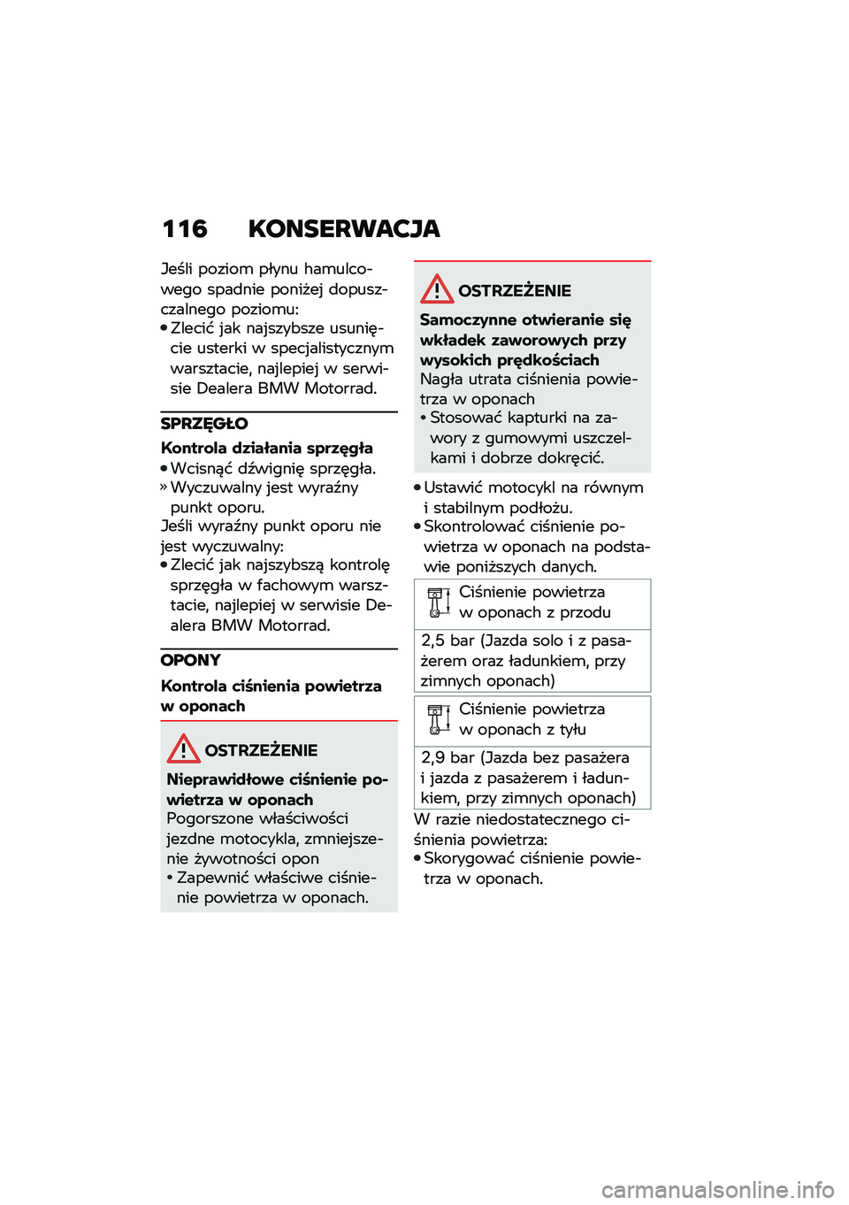 BMW MOTORRAD R NINE T URVAN G/S 2021  Instrukcja obsługi (in Polish) �\f�\f�7 ������P���?��
�*���� ������\b ����� �#��\b�����$���� ����
��� �������% �
������$�������� ������\b��C�"����� �%�� ���%�