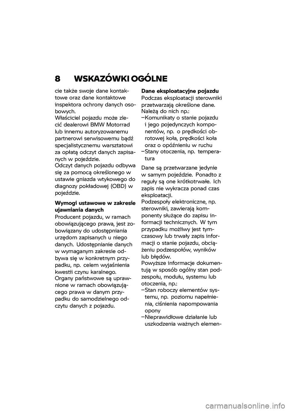 BMW MOTORRAD R NINE T URVAN G/S 2020  Instrukcja obsługi (in Polish) �E ��������� ������
��� ����� ����%� �
��� �������$���� ���� �
��� �������������������� ���#���� �
�����# ����$�&����