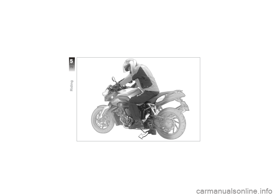 BMW MOTORRAD K 1200 R 2008  Riders Manual (in English) 570zRiding 