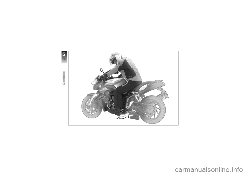 BMW MOTORRAD K 1200 R 2008  Livret de bord (in French) 572zConduite 