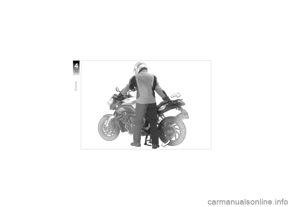 BMW MOTORRAD K 1200 R 2004  Libretto di uso e manutenzione (in Italian) Guida470 