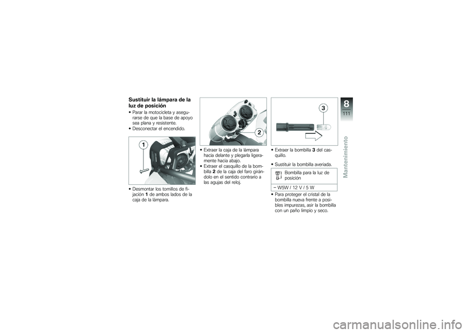 BMW MOTORRAD K 1300 R 2012  Manual de instrucciones (in Spanish) �-�������� ��
 ��:�*�6�
��
 �\b� ��

���0 �\b� �6�	�����"�
���	��	 �� �
���������� � ����\b�
�$�	��	�� �� �\f�
� �� ���� �� �������� ���