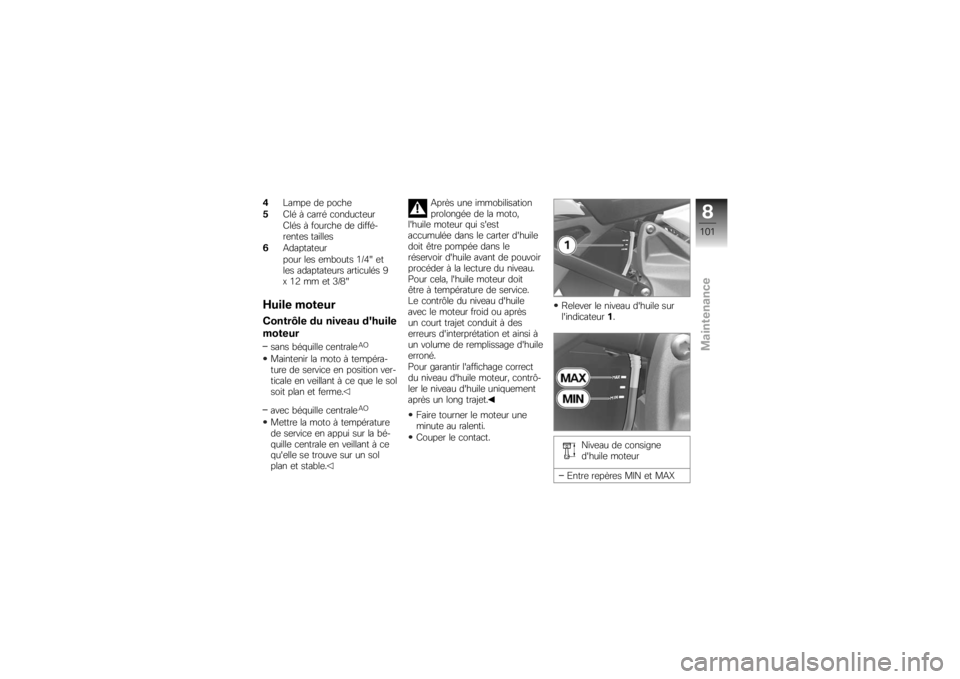 BMW MOTORRAD K 1300 R 2008  Livret de bord (in French) �
�E����	 ��	 ���
��	
� �/�� �% �
���� �
�����
��	��
�/��� �% �����
��	 ��	 ������
��	���	� ������	�
�* �,�������	��
���� ��	� �	��"���