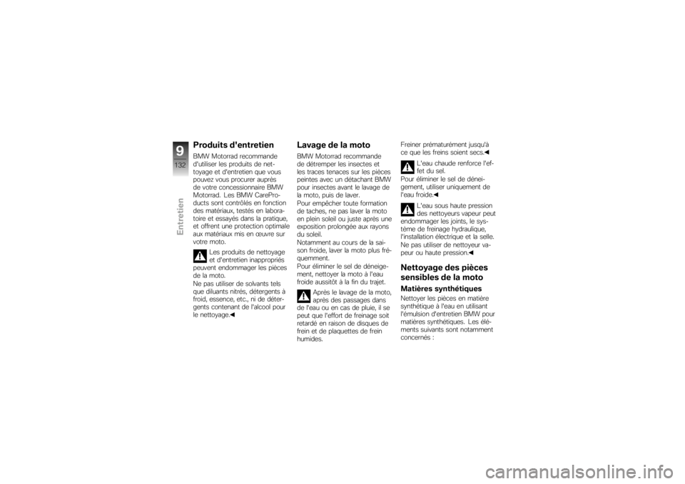BMW MOTORRAD K 1300 R 2008  Livret de bord (in French) �8������� ��"���������
��� �������� ��	�
�������	
���������	� ��	� �������� ��	 ��	��
���#���	 �	� ���	����	���	� �$��	 ����