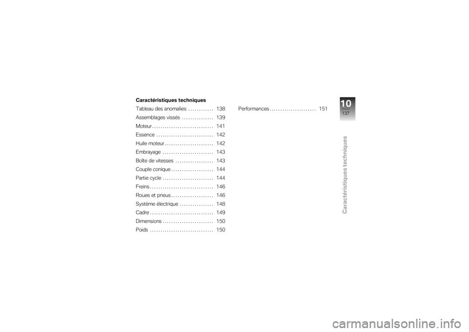 BMW MOTORRAD K 1300 R 2008  Livret de bord (in French) �/����
��������$��	� ��	�
����$��	�
�(������������,��� ����	���,���
�H��"��	�� ��	� ��������	� � � � � � � � � � � � � �1�2�7
�,���	
