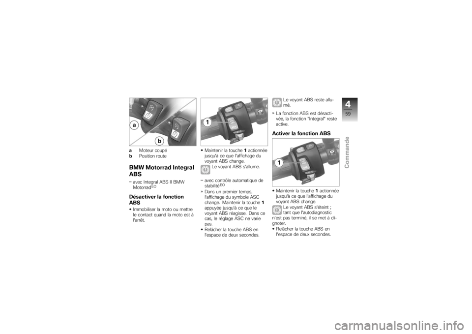 BMW MOTORRAD K 1300 R 2008  Livret de bord (in French) �
����	�� �
����
� �6������� �����	
��� �������� ��������
�%��1 ���	�
 �A���	���� �,��5 �A�A ���
�������� �-�@
�;��������� �� �