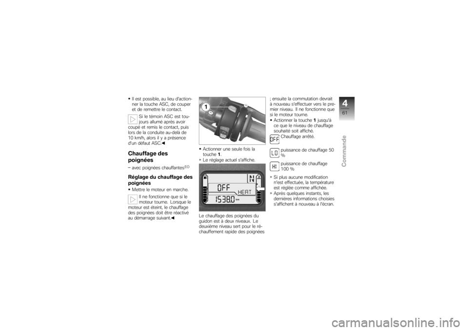 BMW MOTORRAD K 1300 R 2008  Livret de bord (in French) �A� �	�� ������"��	�( �� ���	� ����
�����
��	� �� ����
��	 �,�5�/�( ��	 �
����	�
�	� ��	 ��	��	����	 ��	 �
�����
��
�5� ��	 ������ �,�5�/ �	��