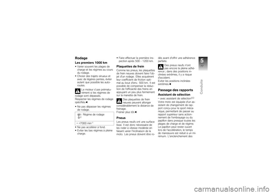 BMW MOTORRAD K 1300 R 2008  Livret de bord (in French) �:�����
�+�� �3������� ��0�0�0 �?�
�!����	� �����	�� ��	� �����	� ��	
�
�����	 �	� ��	� ������	� �� �
����
�� ������	�
�/������ ��	�