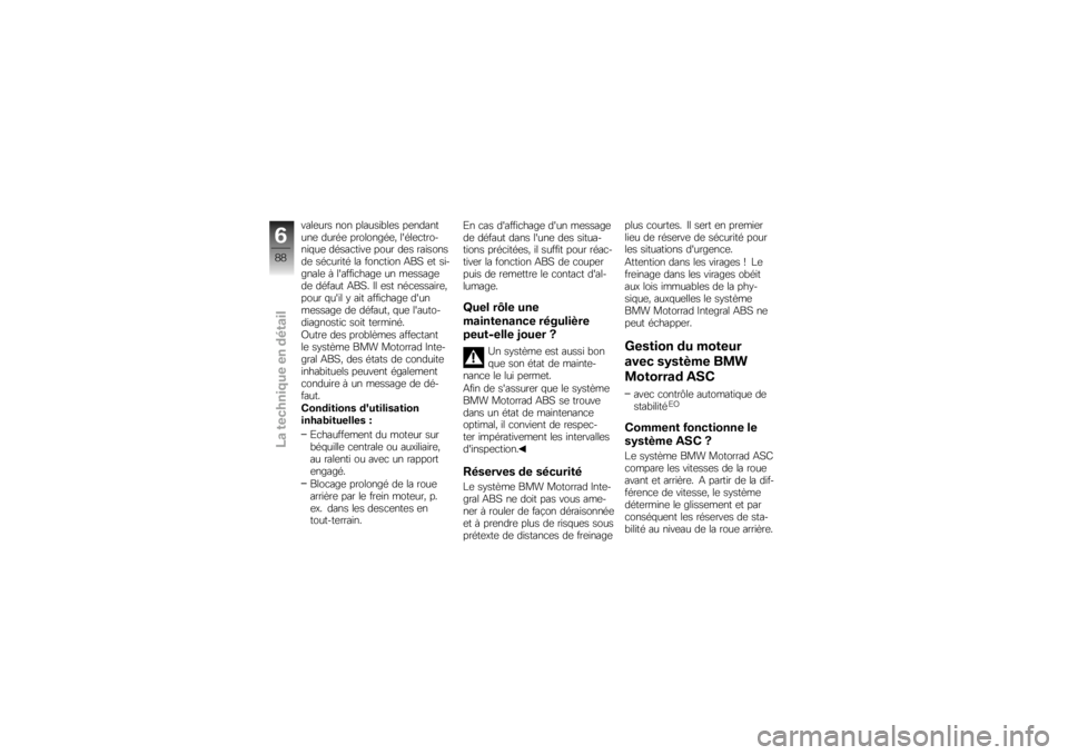 BMW MOTORRAD K 1300 R 2008  Livret de bord (in French) ����	��� ��� �������"��	� ��	�����
���	 �����	 ���������	�( �����	�
����
���$��	 �����
����	 ���� ��	� �������
��	 ���
�����