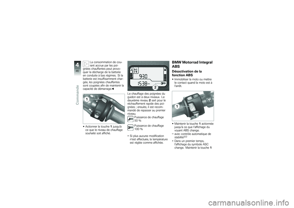 BMW MOTORRAD K 1300 S 2013  Livret de bord (in French) �F� �
���������\f�� ��	 �
������� ��
�
���	 ��� ��	� ���\f����\b�	� �
���������	� ��	�� �������$��	� �� ��\b�
�����	 ��	 �� �"����	��