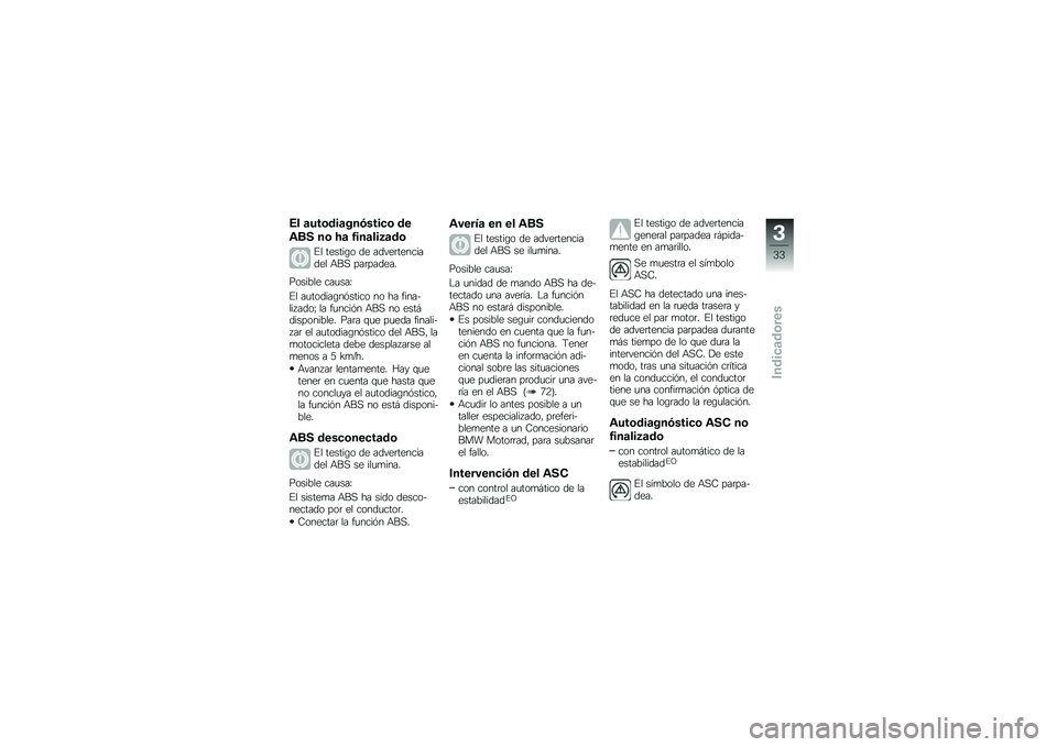 BMW MOTORRAD K 1300 S 2013  Manual de instrucciones (in Spanish) �6� �
���	�\b��
���%�����	 �\b�
�*��. ��	 �;�
 �0���
���5�
�\b�	
�#� ������\b� �� �����	��������� �+��, ���	������
������� ���
���M
�#� ��
