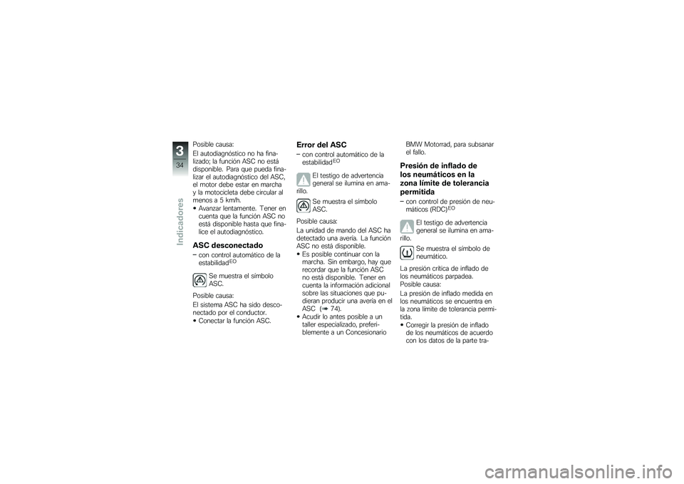 BMW MOTORRAD K 1300 S 2013  Manual de instrucciones (in Spanish) ������� ���
���M
�#� ��
������\b��%����� �� �� �����$�������P �� ��
����%� �+�,�- �� ���� ����������� ���	� �\f�
� ��
��� �����