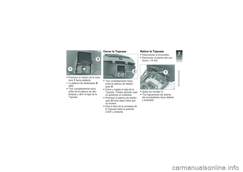 BMW MOTORRAD K 1600 GT 2011  Manual de instrucciones (in Spanish) 
������	��� ��\f ���\f���
��	 �
� �\f� ������-�
����(����� ��
��\f�����#
�2� ���\f���� �
� �
���0�\f�	�*���	�,���\f���#
����� ��	���\f����
