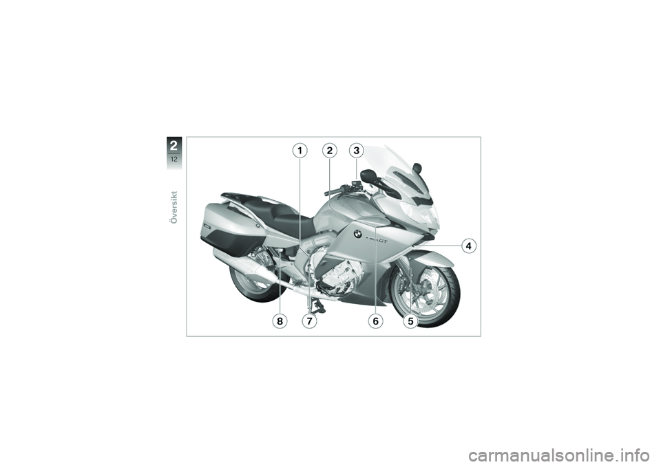 BMW MOTORRAD K 1600 GT 2011  Instruktionsbok (in Swedish) 
�,
��4
�;�-�)���\f��� 