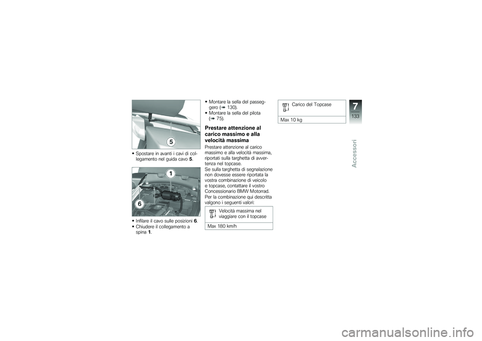 BMW MOTORRAD K 1600 GT 2014  Libretto di uso e manutenzione (in Italian) �����	���\b �� �����	� � �
��� �� �
�����\b����\b��	� ��\b� ����� �
�����
�#�������\b �� �
��� �����\b �����!�����%�
������\b��\b 