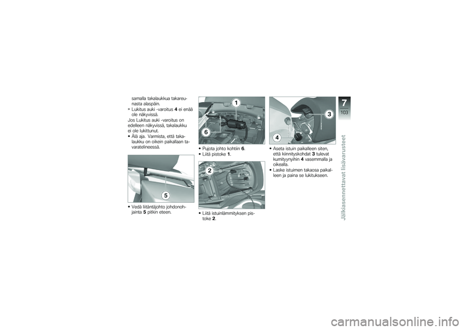 BMW MOTORRAD K 1600 GTL 2012  Käsikirja (in Finnish) �	��\b���� �������
���
� �������
����	�� ����	�����
��
����
�	 ��
�� ��������
�	�#�� ������� �������	�	��
�!��	 ��
����
�	 ��
��