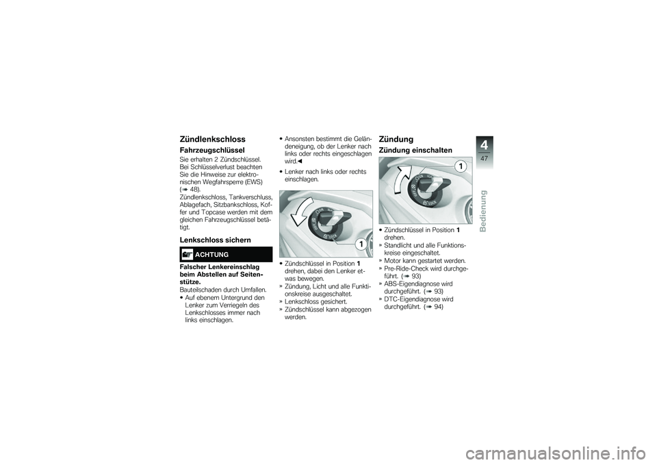 BMW MOTORRAD K 1600 GTL 2014  Betriebsanleitung (in German) �
�5�	���\b�	��������
�(�����\b�������5���\b�
�
�� ����\f�$���\b �3 �A��\b��	���$��	�	��$���� �
���$��	�	��$����$��	� ���\f�����\b�
�� ��� �