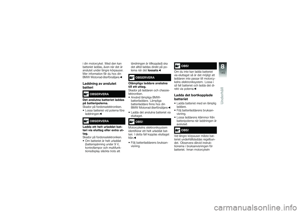 BMW MOTORRAD K 1600 GTL 2014  Instruktionsbok (in Swedish) � �
�� ��\f��\f��� ���� ���
 �
�� ��\b��"�\b������� ��\b�
�
�\b�
�! ���� ��� �
�� ���\b��
����� ���
�� ������ ����%�\b��
������ ����\f�