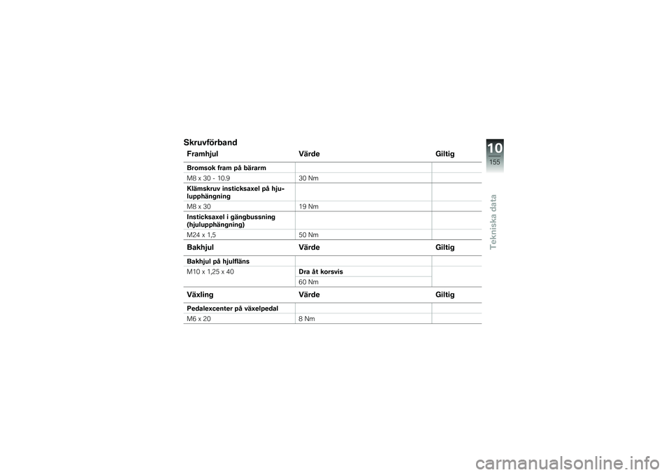 BMW MOTORRAD K 1600 GTL 2014  Instruktionsbok (in Swedish) �5����#�������
�7���	��2�� �����
 �<�
��\f�
� 
���\b�	��\b� ����	 �>� ������	
��* �B �6�& � ��&��?�6�& �<�
�-���	�����# �
���\f�
�����B�
� �>� ��2�