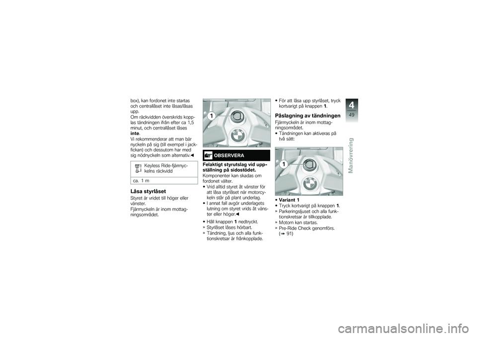 BMW MOTORRAD K 1600 GTL 2014  Instruktionsbok (in Swedish) �"�\f�B�A�! ��\b� ��\f��
�\f��� ���� �
��\b���\b�
�\f�� ������\b����
�� ���� ���
�\b�
�;���
�\b�
��%�%�
�.� �������
�
�� �����
����
�
 ��\f�%�%��