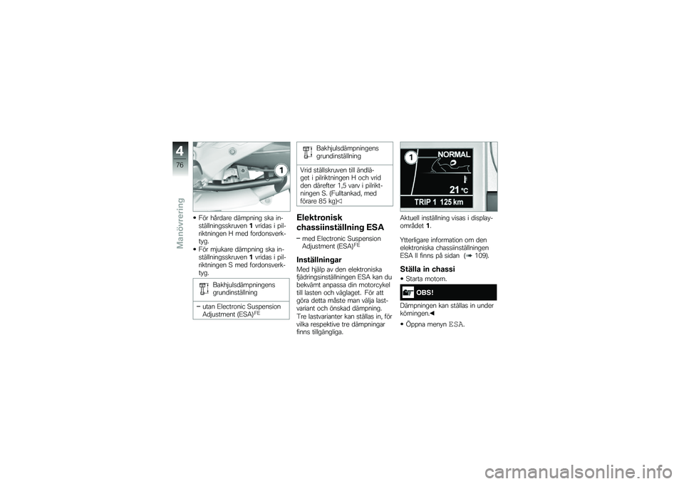 BMW MOTORRAD K 1600 GTL 2014  Instruktionsbok (in Swedish) �1�� ����
�\b�� �
���%���� �
��\b ����
���������
�
�������!����
�\b�
 � �%������������� �= ���
 ��\f��
�\f��
������� ��
�1�� ��$���\b�