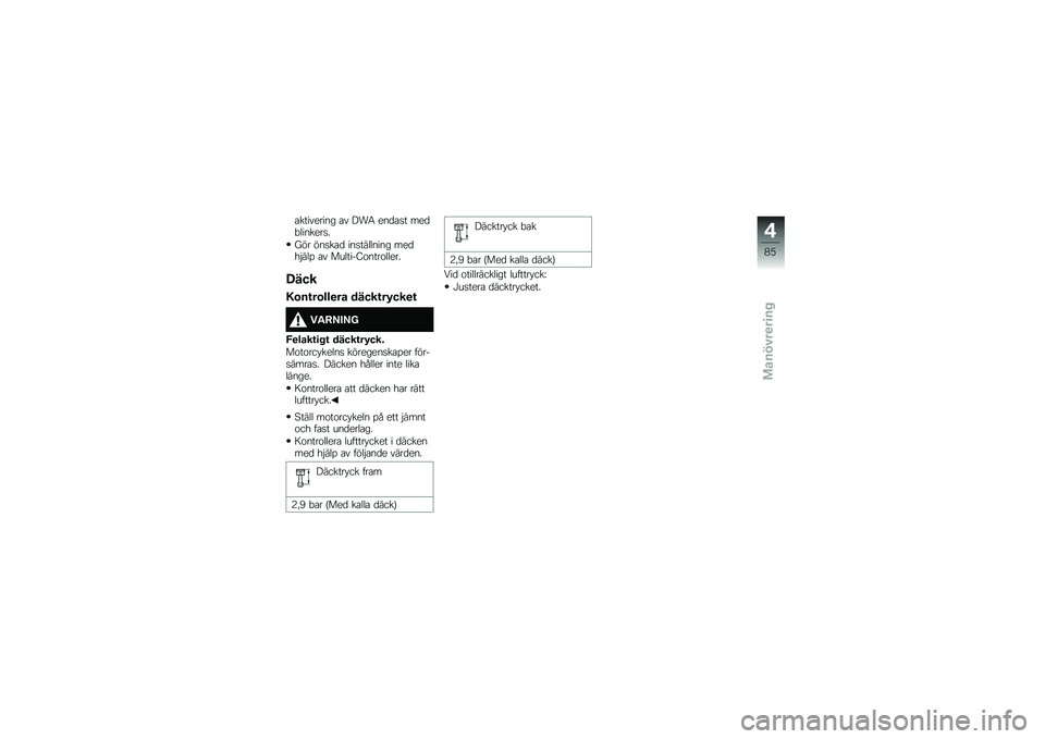 BMW MOTORRAD K 1600 GTL 2014  Instruktionsbok (in Swedish) �\b��������� �\b� ���4 ���
�\b�
� ���
�"�������
�
��� ���
��\b�
 ���
�������� ���
��$���% �\b� �������>�\f����\f�����
�@���
�-�\b��\f��