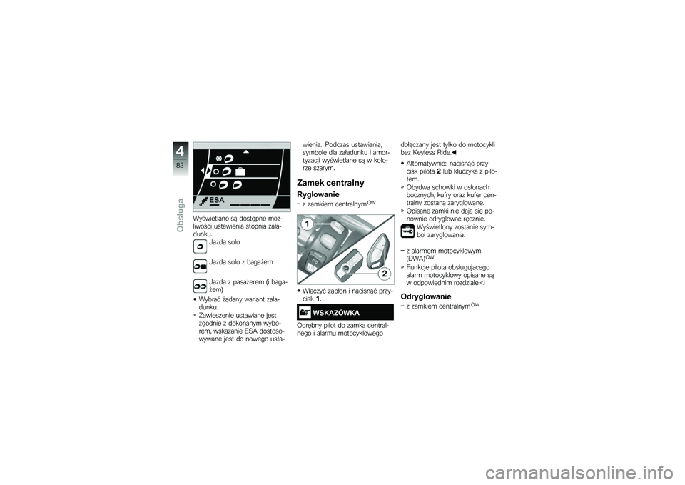 BMW MOTORRAD K 1600 GTL 2014  Instrukcja obsługi (in Polish) ����������� �� �
������� �\b��
�&������� ���������� ������� �\f����&�
�����
�H��\f�
� ����
�H��\f�
� ���� �\f �!��"��
��\b
�H��\f�

