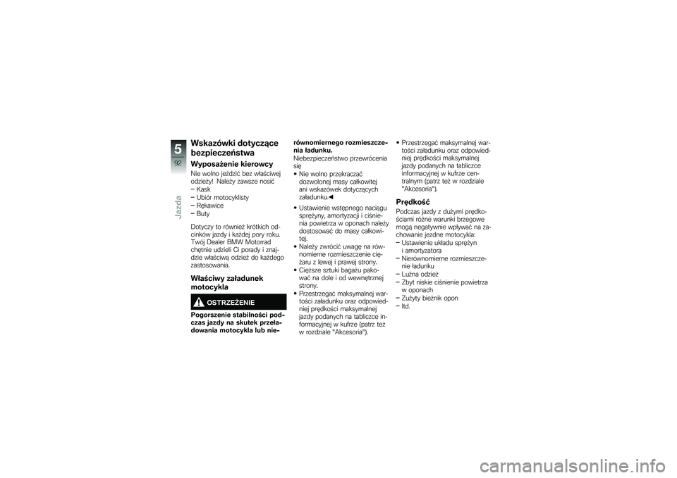 BMW MOTORRAD K 1600 GTL 2014  Instrukcja obsługi (in Polish) �������\b�� �#������4��\f
��\f����\f���\f�B���\b�
�������?�\f�
��\f ���\f���\b��
�F�� ����� � ��K�
�\f��# �!��\f ��������� ��
�\f���
��W �F��
