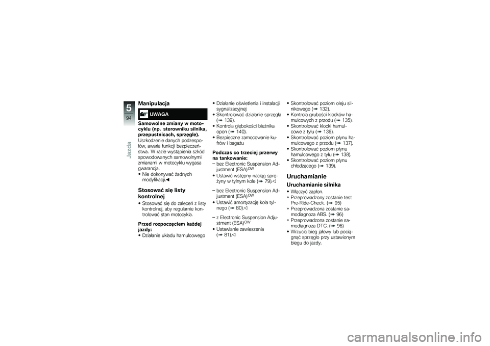 BMW MOTORRAD K 1600 GTL 2014  Instrukcja obsługi (in Polish) �
��
��������
�<��.�=�.
�����\b���
�\f �����
� �\b �����,����� �G�
��  ���\f���\b�
��� ����
����D����\f�����
�����+�D �����1���\f�I� 
�B��