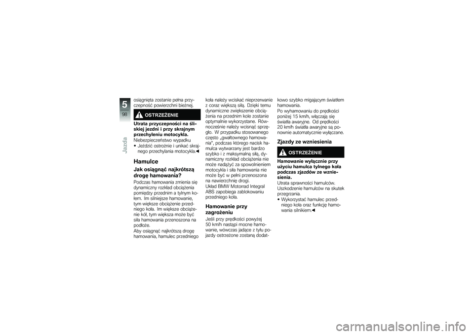 BMW MOTORRAD K 1600 GTL 2014  Instrukcja obsługi (in Polish) �����"����� �\f������� ����� ���\f��&��\f������# �������\f��$�� �!���
��� �
���5�6�3�9�7�9��8�9
�<����� �������\f��
���� �
� ����,��