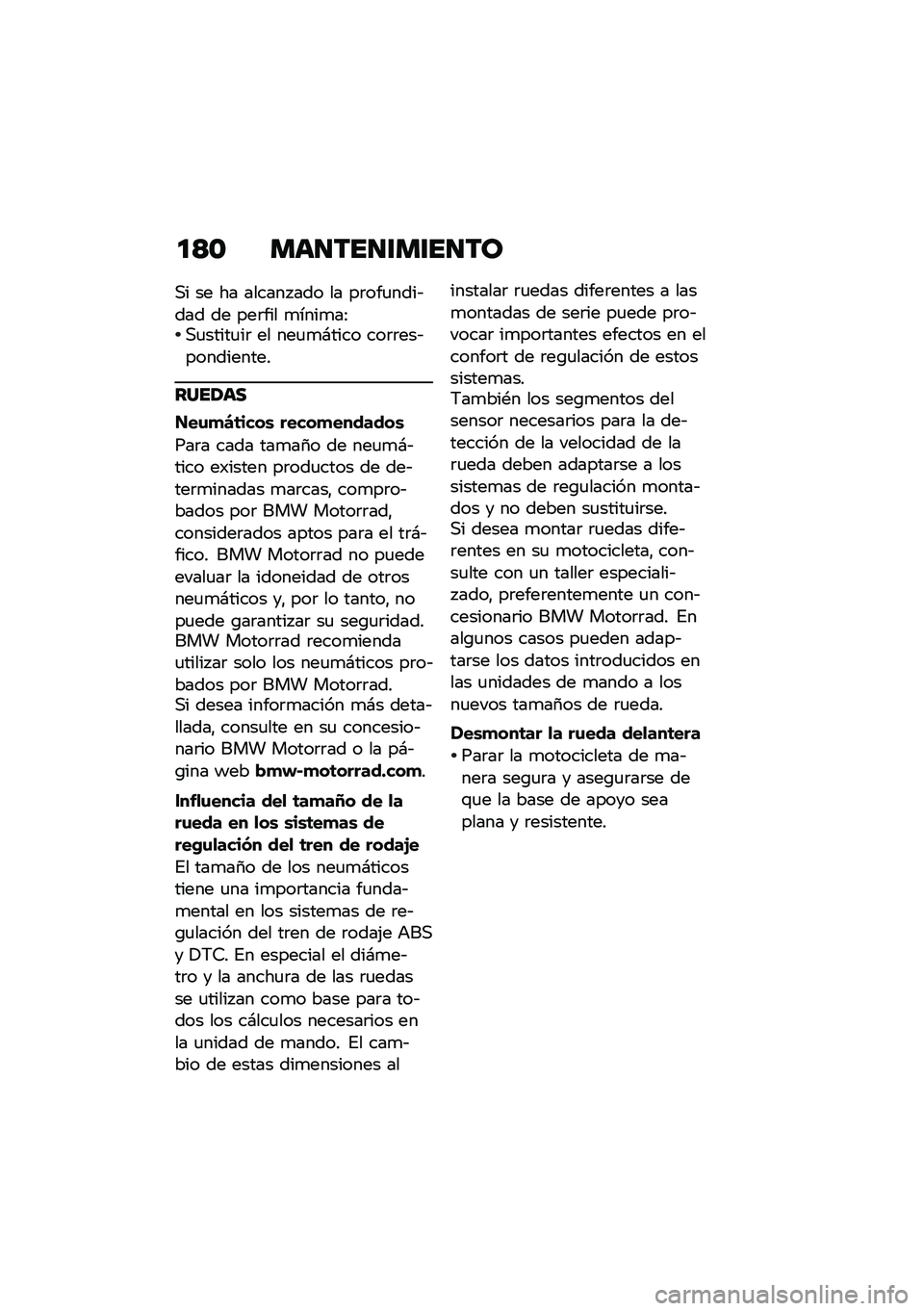BMW MOTORRAD K 1600 B 2020  Manual de instrucciones (in Spanish) ��<�\f �
�	������
�����\b
�,� �� �� ������ ��� �� ��	���
����&��� �� ���	��� �
����
��:�,�
�����
��	 �� ���
�
�#���� ���	�	���&������