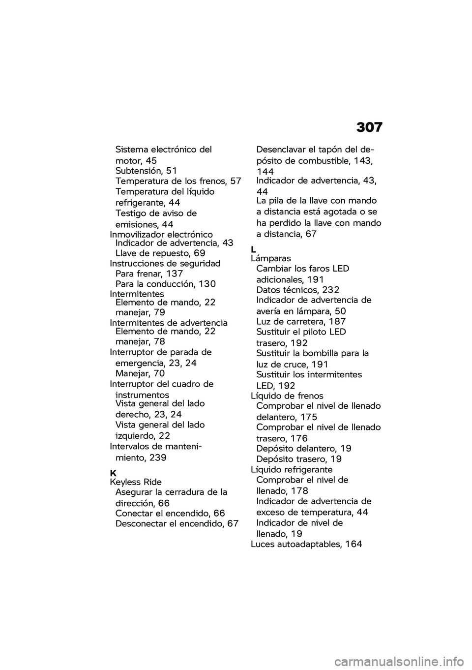 BMW MOTORRAD K 1600 B 2020  Manual de instrucciones (in Spanish) �C�\f�9
�,�����
� ������	����� ����
����	�" �H�E�,�
���������" �E�P�6��
���	���
�	� �� ��� ��	�����" �E�S�6��
���	���
�	� ��� ���\f�
����	��