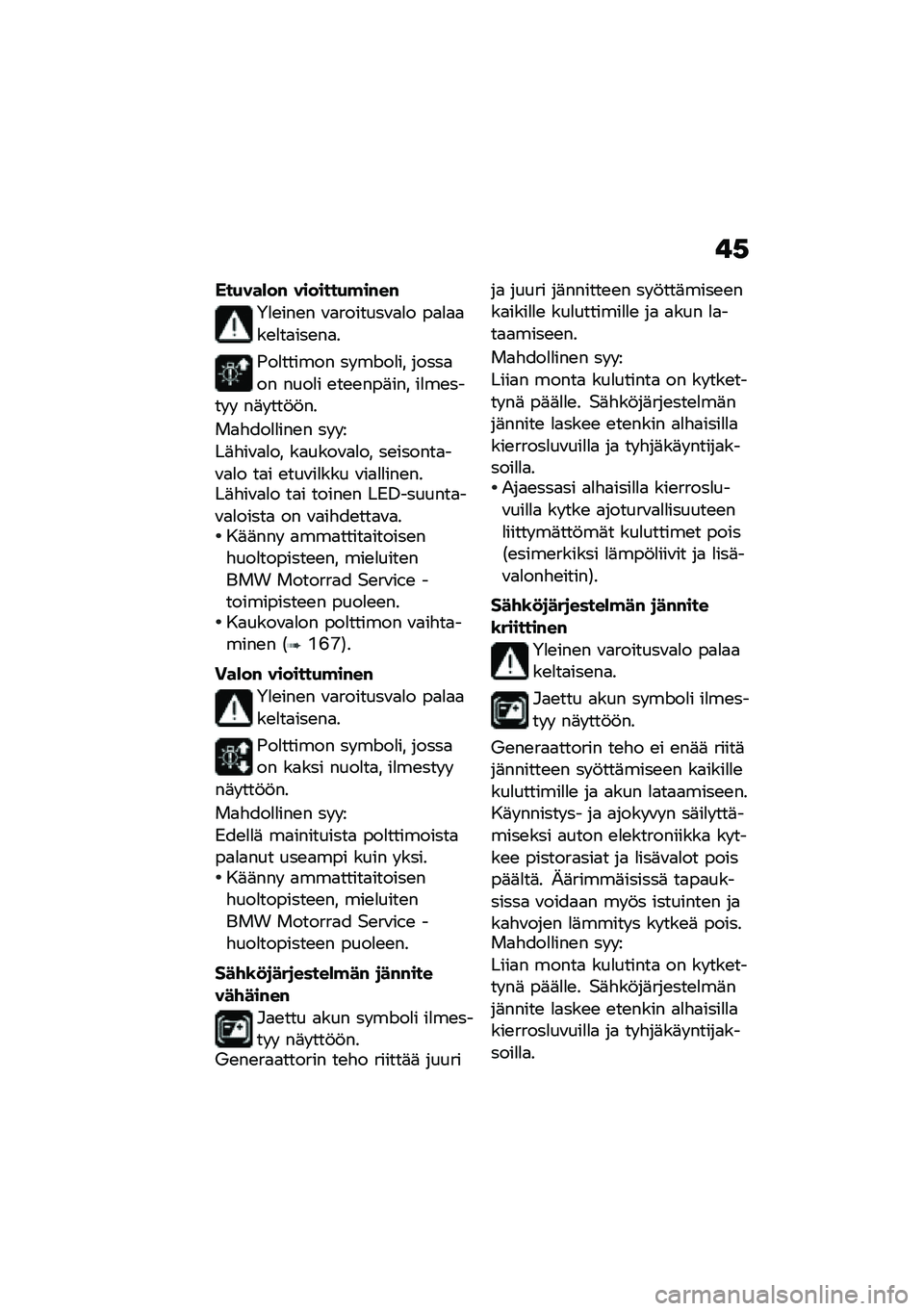 BMW MOTORRAD K 1600 B 2020  Käsikirja (in Finnish) �!�.
�B��+���*��# �������+�!��#��#
�5�
�\b���\b� �\f�
�������\f�
�
� ��
�
�
�
��\b�
��
���\b��
�
�(��
������ �� ��K��
�� �����
�� ����
� �\b��\b�\b�