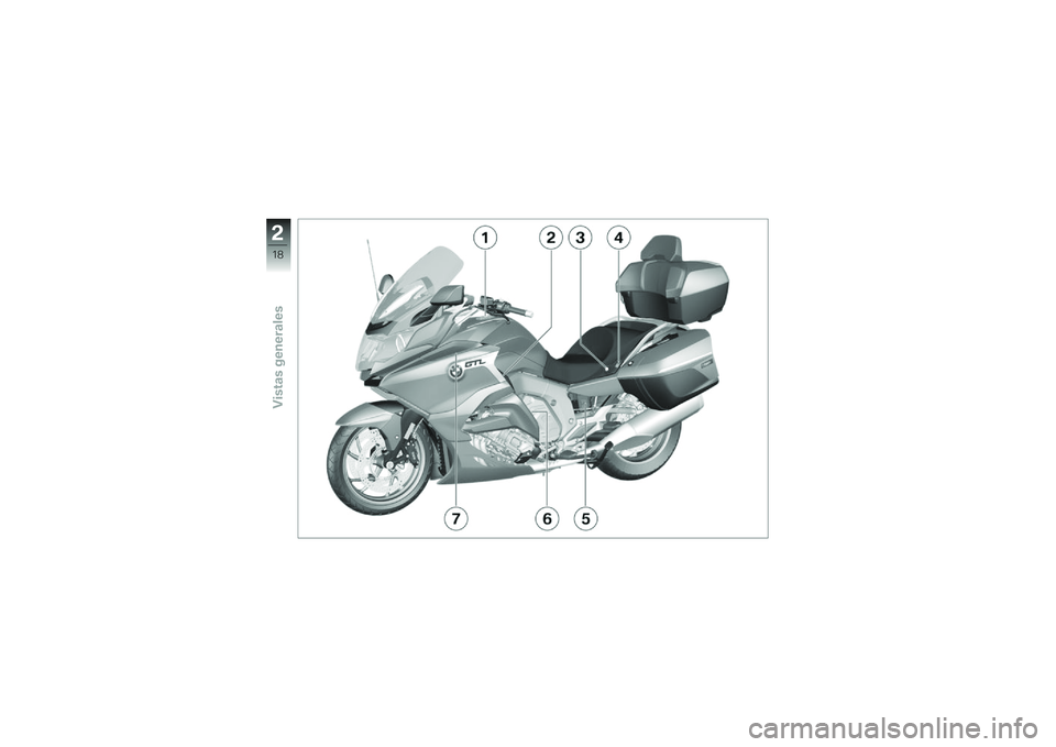 BMW MOTORRAD K 1600 B 2018  Manual de instrucciones (in Spanish) �!
�/�6
�3�"����	��������	��� 