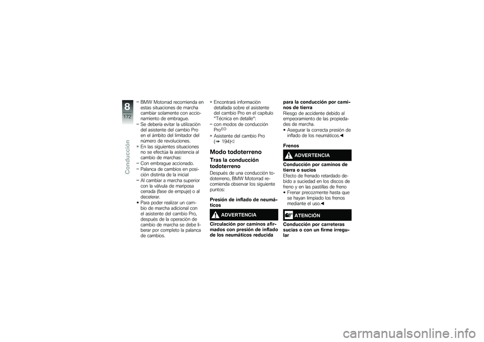 BMW MOTORRAD F 750 GS 2018  Manual de instrucciones (in Spanish) ��� �����	�	�� �	����
����� ������� ����
������� �� �
��	������
����	 �����
���� ��� ���������
����� �� ��
��	��\b�
��
�,� 