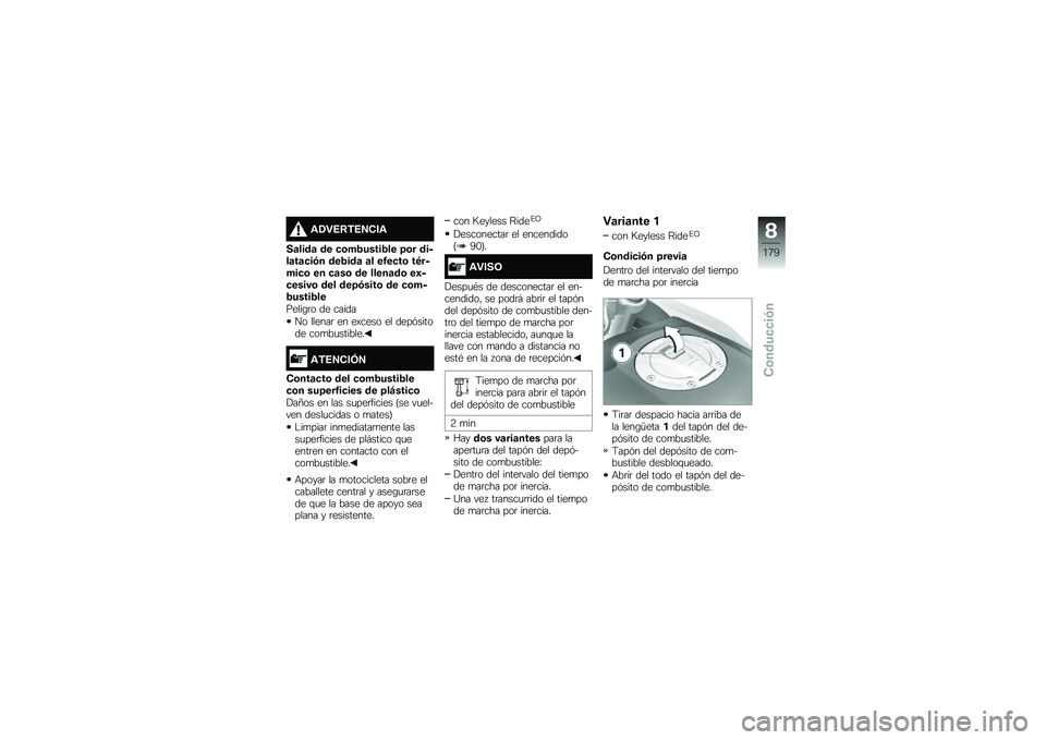 BMW MOTORRAD F 750 GS 2018  Manual de instrucciones (in Spanish) �\f�2�"�6�:�)�6�7�.��\f
��	����	 �� �
�\b��,�����,�� �>�\b� �����	��	�
��/� ���,���	 �	� ��4��
��\b ��0�����
�\b �� �
�	��\b �� �����	��\b ��3��
����