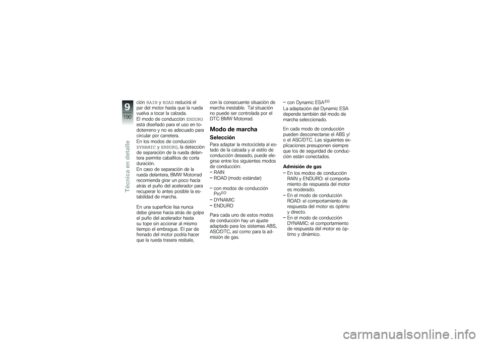 BMW MOTORRAD F 750 GS 2018  Manual de instrucciones (in Spanish) ���&��\f��8�3��\f����	���
���	�# �����	 ��� �
����	 ����� �\f�
� �� �	�
�����
���� � �����	 �� ���� ����
�%� �
��� �� �����
����&��	�3