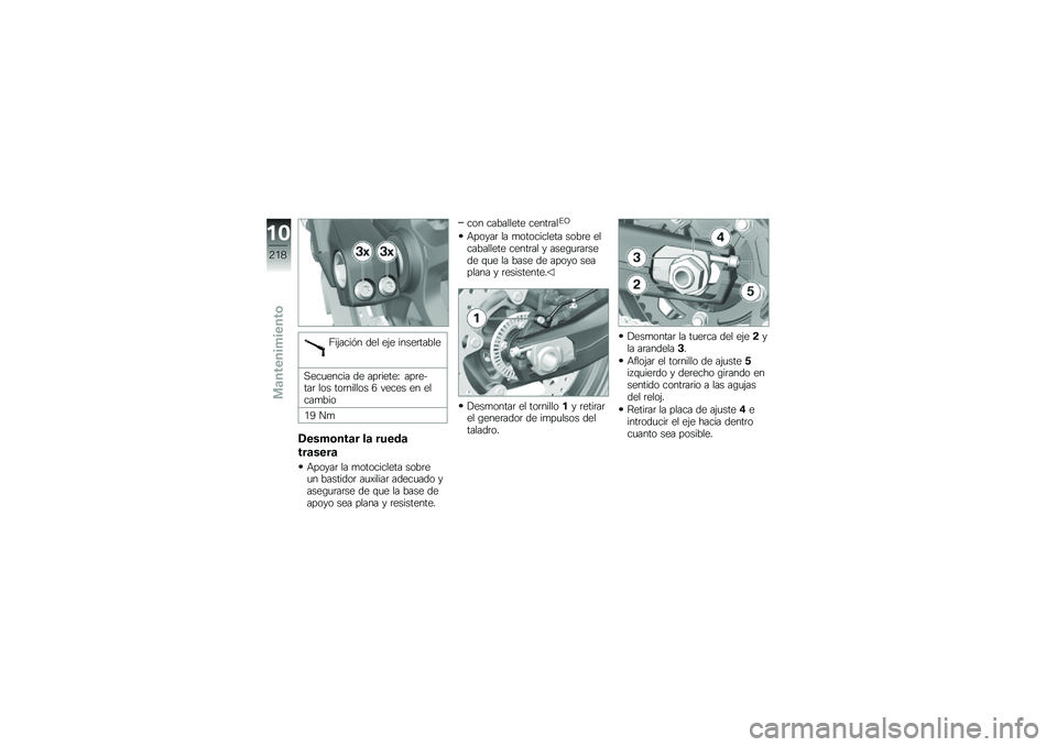 BMW MOTORRAD F 750 GS 2018  Manual de instrucciones (in Spanish) �<��(����&� ��� ��(� �����	�����
�,���
����� �� ���	�����I ���	�����	 ��� ���	������ �6 ����� �� �����
���
�/�5 ��

�2����\b���	�
