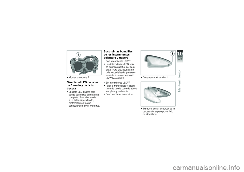 BMW MOTORRAD F 750 GS 2018  Manual de instrucciones (in Spanish) ������	 �� ��
����	���!�
�.�	��,��	� �� �;�6�2 �� ��	 ���5
�� �4����	��\b � �� ��	 ���5
���	����	
�%� ������ �$�%�! ��	����	� ������
��� �