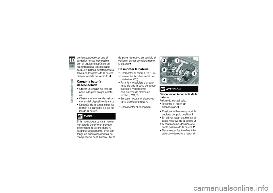 BMW MOTORRAD F 750 GS 2018  Manual de instrucciones (in Spanish) ���	�	������" ��
��� ���	 �\f�
� �����	�\b����	 �� ��� ���
���������� �� ��\f�
��� ������	�&���� ����
 �
����������� �%� ��� ��