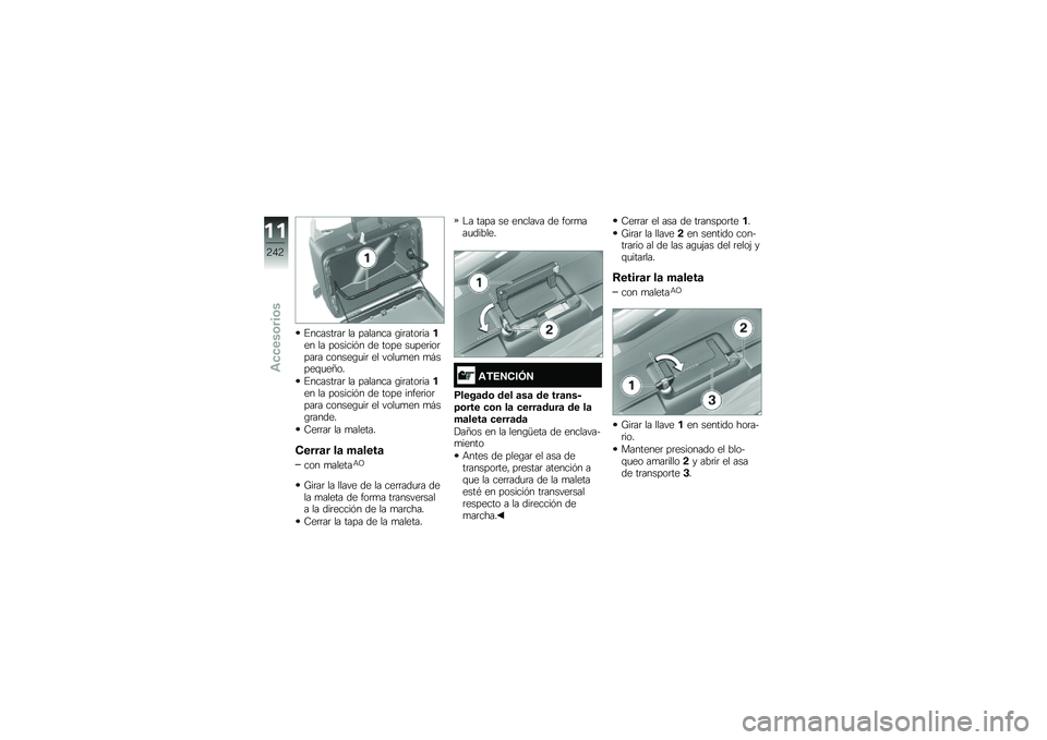 BMW MOTORRAD F 750 GS 2018  Manual de instrucciones (in Spanish) �%������	��	 �� ������� �\b��	����	����� �� �������&� �� ���� ��
���	���	���	� ������\b�
��	 �� ����
�
�� �
�#����\f�
��E��
�%����
