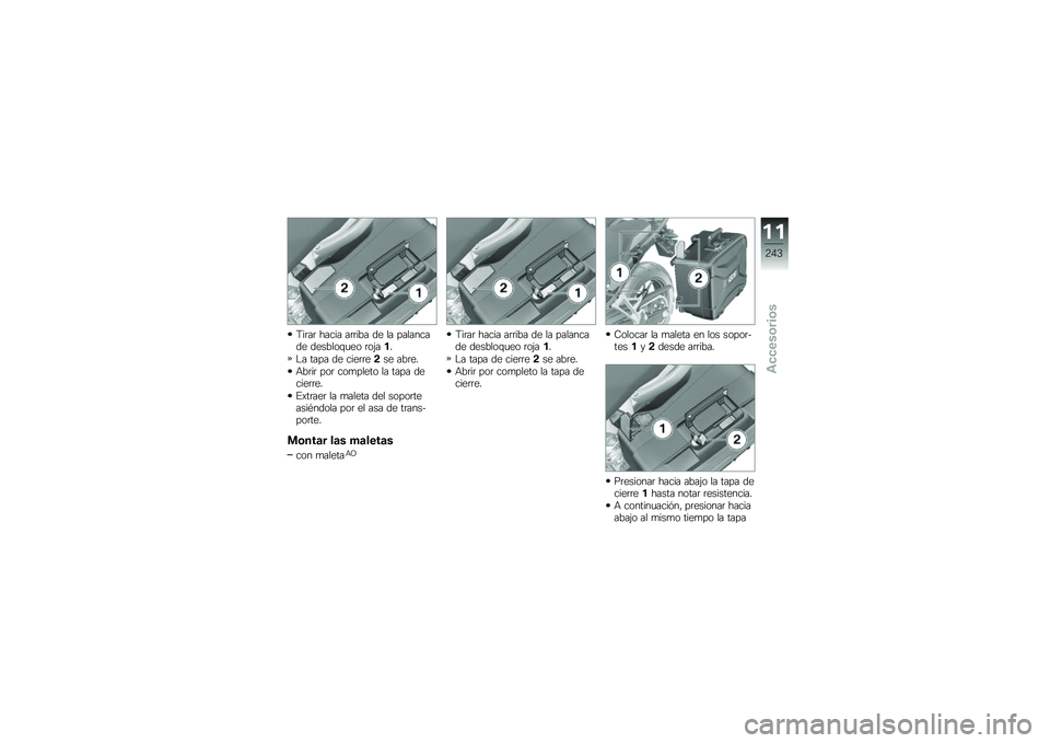 BMW MOTORRAD F 750 GS 2018  Manual de instrucciones (in Spanish) �;��	��	 ����� ��	�	��� �� �� ��������� �������\f�
�� �	��(���
�$� ���� �� ����	�	��!�� ���	��
�+��	��	 ���	 ���
����� �� ���� ��